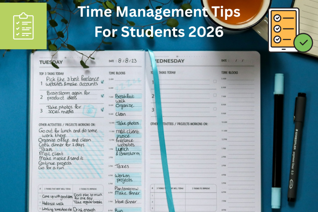 Time management tips for students