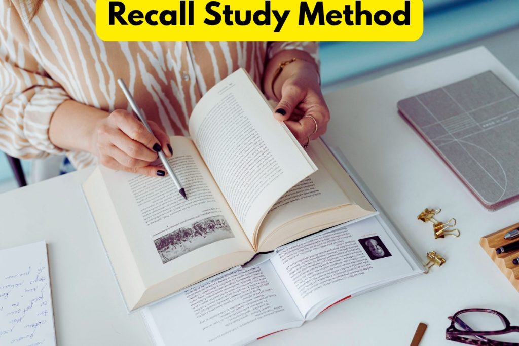 Active recall study method