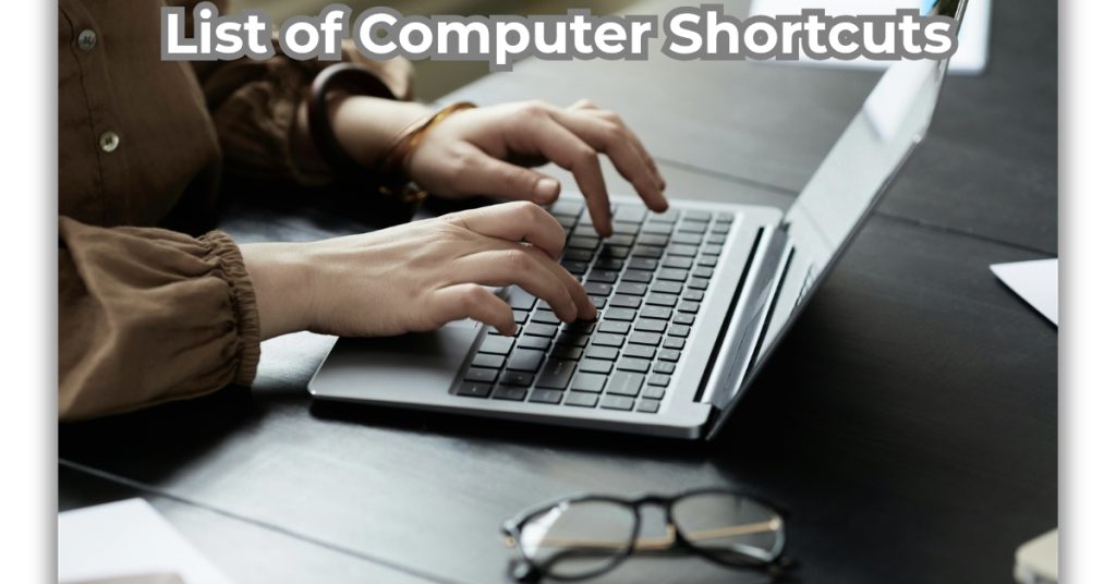 Basic Computer Shortcuts List