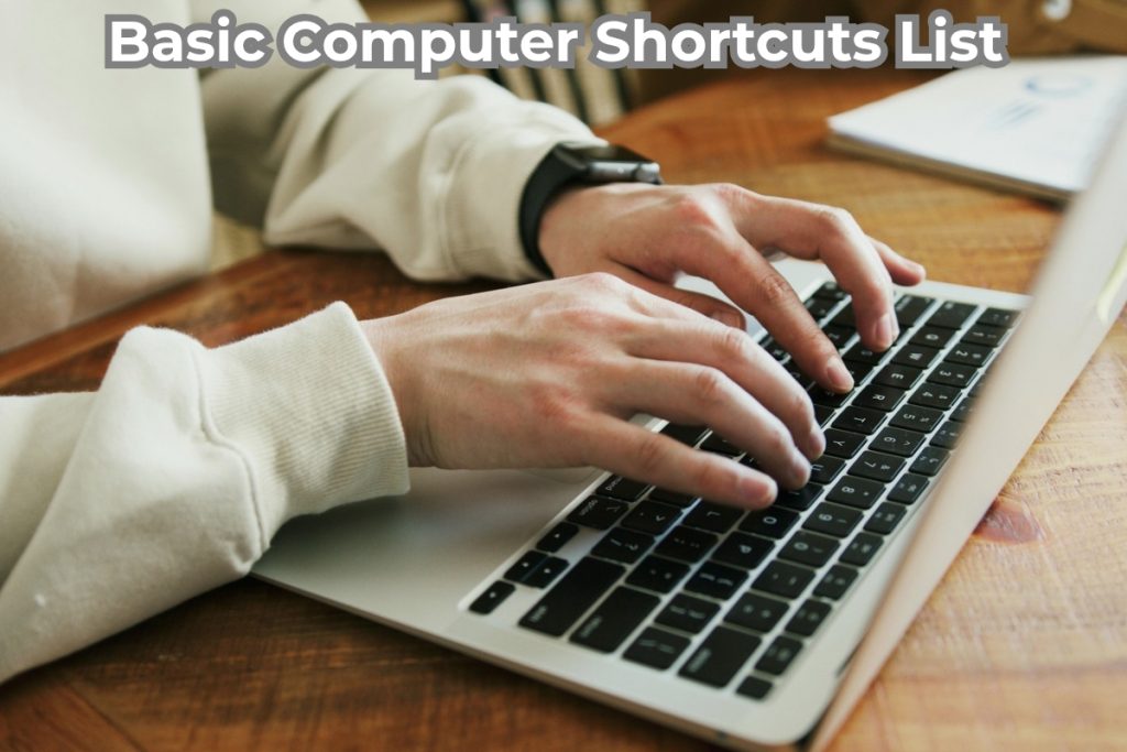 Basic Computer Shortcuts List