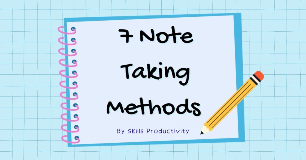 Note taking methods for students