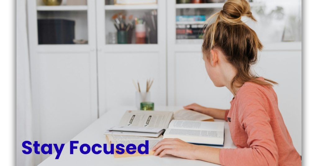 How to avoid distractions
