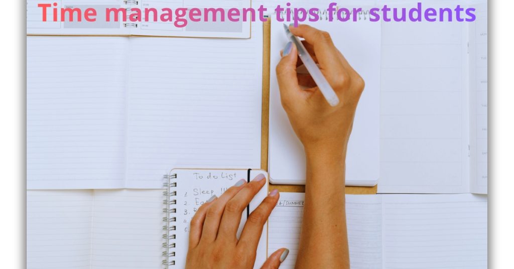 Time management tips for students