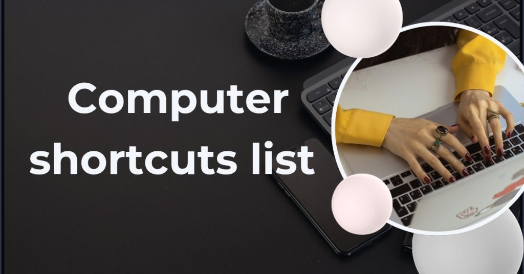 Basic Computer Shortcuts List